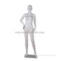Abstract Ggg Head Mannequin Glossy White